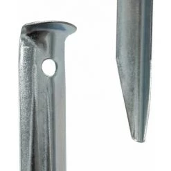 AMANKA Set 10 Piquets XL En Acier Galvanisé 230x23mm Sardines Métalliques En V Pour Tentes De Camping Terrain Sablonneux 9 AMANKA Set 10 Piquets XL En Acier Galvanisé 230x23mm Sardines Métalliques En V Pour Tentes De Camping Terrain Sablonneux -Tente de réception Soldes 10978089 3