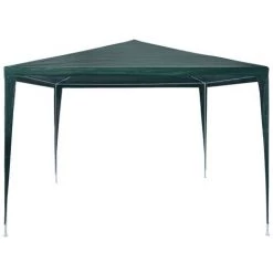 VidaXL Tente De Réception PE Vert 3 X 3 M - Vert -Tente de réception Soldes 11443297 3