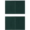VidaXL Paroi De Tente Réception 2 Pcs Avec Fermeture éclair PE Vert - Vert 2 VidaXL Paroi De Tente Réception 2 Pcs Avec Fermeture éclair PE Vert - Vert -Tente de réception Soldes 11443303 1