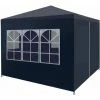 VidaXL Tente De Réception 3 X 3 M Bleu - Bleu -Tente de réception Soldes 11603766 1