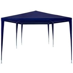 VidaXL Tente De Réception 3 X 6 M PE Bleu - Bleu -Tente de réception Soldes 11643735 3