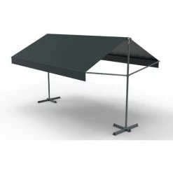 CONCEPT-USINE Store Banne Double Pente Gris 4x3m ISEO - Gris 11 CONCEPT-USINE Store Banne Double Pente Gris 4x3m ISEO - Gris -Tente de réception Soldes 12227981 5