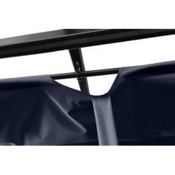 CONCEPT-USINE Pergola 4x3m Auto-portée Avec Toile Rétractable NILA - Gris -Tente de réception Soldes 12377103 4