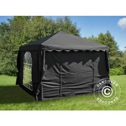 DANCOVER Tente De Réception UNICO 3x3m, Noir - Noir -Tente de réception Soldes 12729041 3
