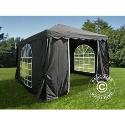 DANCOVER Tente De Réception UNICO 3x3m, Noir - Noir -Tente de réception Soldes 12729041 5