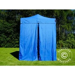 DANCOVER Tente Pliante Chapiteau Pliable Tonnelle Pliante Barnum Pliant FleXtents Basic V.2, 2x2m Bleu, Avec 4 Cotés - Bleu 10 DANCOVER Tente Pliante Chapiteau Pliable Tonnelle Pliante Barnum Pliant FleXtents Basic V.2, 2x2m Bleu, Avec 4 Cotés - Bleu -Tente de réception Soldes 12729217 4