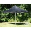 DANCOVER Tente Pliante Chapiteau Pliable Tonnelle Pliante Barnum Pliant FleXtents PRO 3x3m Noir - Noir -Tente de réception Soldes 12729284 1