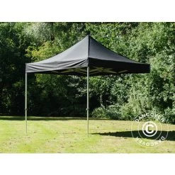 DANCOVER Tente Pliante Chapiteau Pliable Tonnelle Pliante Barnum Pliant FleXtents PRO 3x3m Noir - Noir 11 DANCOVER Tente Pliante Chapiteau Pliable Tonnelle Pliante Barnum Pliant FleXtents PRO 3x3m Noir - Noir -Tente de réception Soldes 12729284 5
