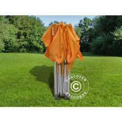 DANCOVER Tente Pliante Chapiteau Pliable Tonnelle Pliante Barnum Pliant FleXtents PRO 3x3m Orange - Orange 10 DANCOVER Tente Pliante Chapiteau Pliable Tonnelle Pliante Barnum Pliant FleXtents PRO 3x3m Orange - Orange -Tente de réception Soldes 12729288 4