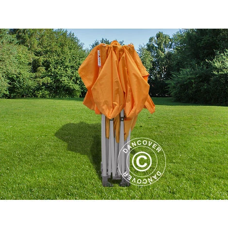 DANCOVER Tente Pliante Chapiteau Pliable Tonnelle Pliante Barnum Pliant FleXtents PRO 3x3m Orange - Orange 6 DANCOVER Tente Pliante Chapiteau Pliable Tonnelle Pliante Barnum Pliant FleXtents PRO 3x3m Orange - Orange - Image 4
