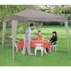 Tente De Réception Pliable Couleur Taupe 3x3m Werkapro -Tente de réception Soldes 12872450 1
