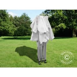 DANCOVER Tente Pliante Chapiteau Pliable Tonnelle Pliante Barnum Pliant FleXtents PRO "Morocco" 3x3m Blanc - Blanc 9 DANCOVER Tente Pliante Chapiteau Pliable Tonnelle Pliante Barnum Pliant FleXtents PRO "Morocco" 3x3m Blanc - Blanc -Tente de réception Soldes 12978337 3