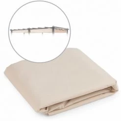 Blumfeldt Pantheon Roof Toit De Rechange Pour Pergola De Jardin 3 X 6 M Beige