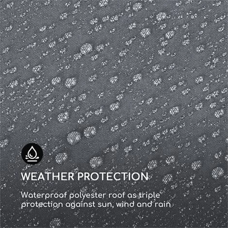 Blumfeldt Pantheon Roof Toit De Rechange Pour Pergola De Jardin 3 X 6 M Gris 5 Blumfeldt Pantheon Roof Toit De Rechange Pour Pergola De Jardin 3 X 6 M Gris – Image 3