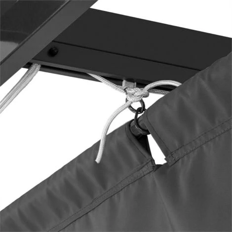 Blumfeldt Pantheon Roof Toit De Rechange Pour Pergola De Jardin 3 X 6 M Gris 6 Blumfeldt Pantheon Roof Toit De Rechange Pour Pergola De Jardin 3 X 6 M Gris – Image 4