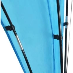 VidaXL Arceau De Tente De Réception 450x450x265 Cm Bleu Clair - Bleu -Tente de réception Soldes 13197128 4