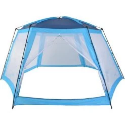 VidaXL Tente De Piscine Tissu 590x520x250 Cm Bleu 9 VidaXL Tente De Piscine Tissu 590x520x250 Cm Bleu -Tente de réception Soldes 13197136 3
