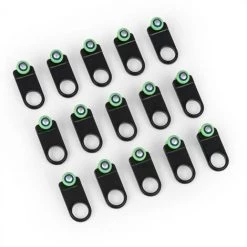 Blumfeldt Kit De Roulettes | Crochets Coulissants De Rechange Pour Protection Solaire | 15 Pièces