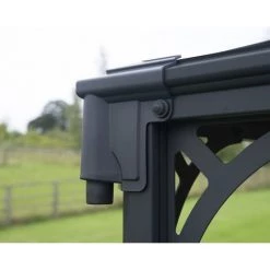 Palram - Canopia | Tonnelle De Jardin Martinique 3X3.6 Grise -Tente de réception Soldes 13736207 3