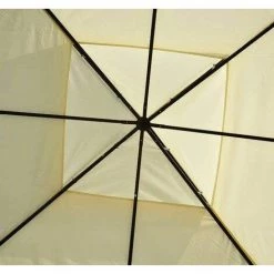 Bc-elec - 5300-0012 Tente De Réception, Tonnelle, Barnum, Pavillon De Jardin, Beige 3 X 3 M - Beige -Tente de réception Soldes 138761 3