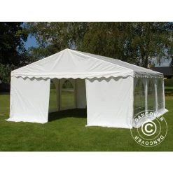 DANCOVER Tente De Réception Original 5x6m PVC, Blanc - Blanc 9 DANCOVER Tente De Réception Original 5x6m PVC, Blanc - Blanc -Tente de réception Soldes 14004165 3