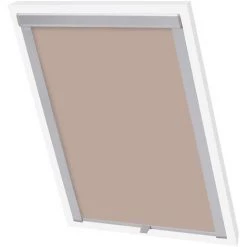 VIDAXL Store Occultant Roulant Beige MK04 - Habillages De Fenêtre - Stores Vénitiens Et Stores En Toile - Beige - Beige -Tente de réception Soldes 14264996 2