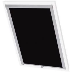 VIDAXL Store Occultant Roulant Noir MK08 - Habillages De Fenêtre - Stores Vénitiens Et Stores En Toile - Noir - Noir -Tente de réception Soldes 14265116 2