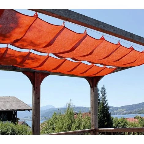 DIRECT FILET Store De Pergola 2x3 Perméable | Terracotta - Oui 7 DIRECT FILET Store De Pergola 2x3 Perméable | Terracotta - Oui - Image 5