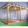 DIRECT FILET Store De Pergola 3x4 Perméable | Anthracite - Non -Tente de réception Soldes 14832812 1