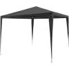 VidaXL Tente De Reception 3 X 3 M PE Anthracite -Tente de réception Soldes 15117685 1