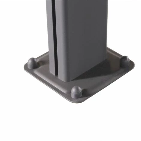 Pergola Gardiun Elliot - 15 M² 495x300x225/270 Cm Aluminium Et Polycarbonate 5 Pergola Gardiun Elliot - 15 M² 495x300x225/270 Cm Aluminium Et Polycarbonate - Image 3