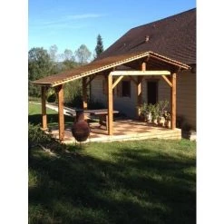 WMU Abri De Jardin En Bois - Autoportant |12,65m² - 2.8 X 4.5 - 2 Pans