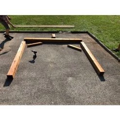 WMU Abri De Jardin En Bois - Autoportant |12,65m² - 2.8 X 4.5 - 2 Pans -Tente de réception Soldes 16756064 4