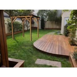 WMU Garage En Bois Massif | 2.3 X 2.3 M