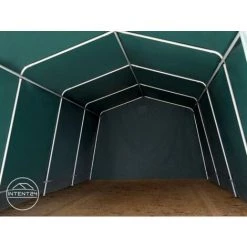 INTENT24.FR Abri/Tente Garage PREMIUM 3,3 X 4,8 M Pour Voiture Et Bateau - Toile PVC Env. 500g/m² Imperméable Vert Fonce - Vert 10 INTENT24.FR Abri/Tente Garage PREMIUM 3,3 X 4,8 M Pour Voiture Et Bateau - Toile PVC Env. 500g/m² Imperméable Vert Fonce - Vert -Tente de réception Soldes 16949997 4
