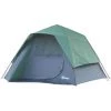 Outsunny Tente Pop Up Montage Instantané - Tente De Camping Familiale 3 Pers. - Grande Porte + 3 Fenêtres - Dim. 2,5L X 1,94l X 1,6H M Fibre Verre Polyester Oxford Bleu Vert - Vert -Tente de réception Soldes 17615694 1