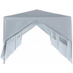 HABITAT ET JARDIN Tente De Réception "Carolina 6" - 5.7 X 2.85 X 2.55 M - Blanc - Blanc. 8 HABITAT ET JARDIN Tente De Réception "Carolina 6" - 5.7 X 2.85 X 2.55 M - Blanc - Blanc. -Tente de réception Soldes 17779555 3