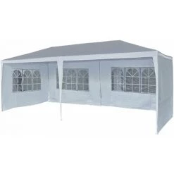 HABITAT ET JARDIN Tente De Réception "Carolina 6" - 5.7 X 2.85 X 2.55 M - Blanc - Blanc. 9 HABITAT ET JARDIN Tente De Réception "Carolina 6" - 5.7 X 2.85 X 2.55 M - Blanc - Blanc. -Tente de réception Soldes 17779555 4