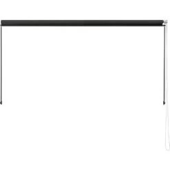 Brise-soleil Malage Rétractable Structure En Acier 400 X 120 Cm Gris [pro.tec] -Tente de réception Soldes 17900747 5