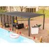 Habrita Pergola Bioclimatique En Aluminium Xxl + 5 Panneaux- 21,52 M2 - Toit En Lames Mobiles - Gris Anthracite 1 Habrita Pergola Bioclimatique En Aluminium Xxl + 5 Panneaux- 21,52 M2 - Toit En Lames Mobiles - Gris Anthracite -Tente de réception Soldes 17909060 1
