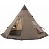 CampFeuer Tente Tipi Pour 4 Personnes "Spirit" | Tente Tipi D'extérieur | Marron -Tente de réception Soldes 18086840 1