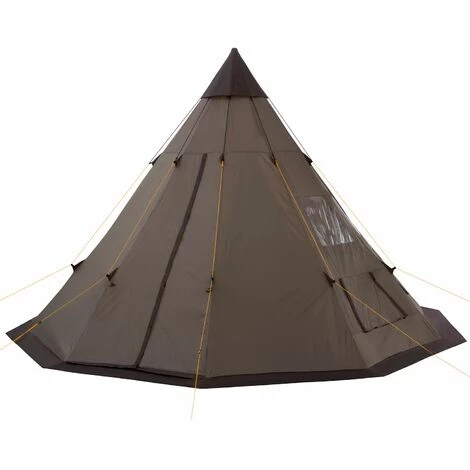 CampFeuer Tente Tipi Pour 4 Personnes "Spirit" | Tente Tipi D'extérieur | Marron 4 CampFeuer Tente Tipi Pour 4 Personnes "Spirit" | Tente Tipi D'extérieur | Marron - Image 2