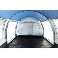 CampFeuer Tente Tunnel "TunnelX" | Bleu / Gris | Grande Tente Familiale -Tente de réception Soldes 18086848 4