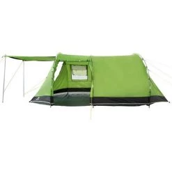 CampFeuer Tente Tunnel Pour 4 Personnes "Super " | Vert / Noir -Tente de réception Soldes 18086857 4