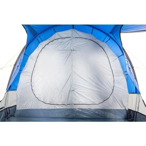 CampFeuer Tente De Camping | 4 Personnes | Bleu - Gris | Tente Tunnel | 2000 Mm 7 CampFeuer Tente De Camping | 4 Personnes | Bleu - Gris | Tente Tunnel | 2000 Mm – Image 5