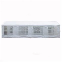 HABITAT ET JARDIN Tente De Réception "Celia" En Polyéthylène - 25.81 M² - 890 X 290 X 270/200 Cm - Blanc. -Tente de réception Soldes 18149107 3