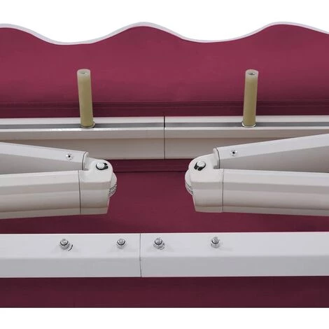 COSTWAY Store Banne Auvent De Terrasse Rétractable Manuel De 2,5 M X 2 M Cadre En Aluminium Et Manivelle 7 COSTWAY Store Banne Auvent De Terrasse Rétractable Manuel De 2,5 M X 2 M Cadre En Aluminium Et Manivelle – Image 5