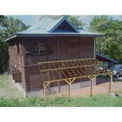 JARDINATOIRE Toit De Terrasse |7x3| - Pente 30% - Bois Massif - Durable |Sans La Visserie Et Sans Les Pieds De Poteaux -Tente de réception Soldes 18177259 3