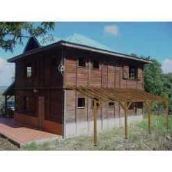 JARDINATOIRE Toit De Terrasse |7x3| - Pente 30% - Bois Massif Traité CL3 Marron - Durable |+ Vis 9 JARDINATOIRE Toit De Terrasse |7x3| - Pente 30% - Bois Massif Traité CL3 Marron - Durable |+ Vis -Tente de réception Soldes 18177281 3