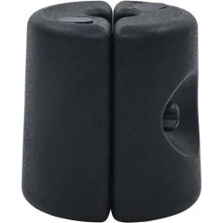 VidaXL Poids De Tonnelle 4 Pcs PE Noir - Noir -Tente de réception Soldes 18426120 5